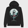 Space Dancer, Hanorac Oversize Barbati (Unisex)
