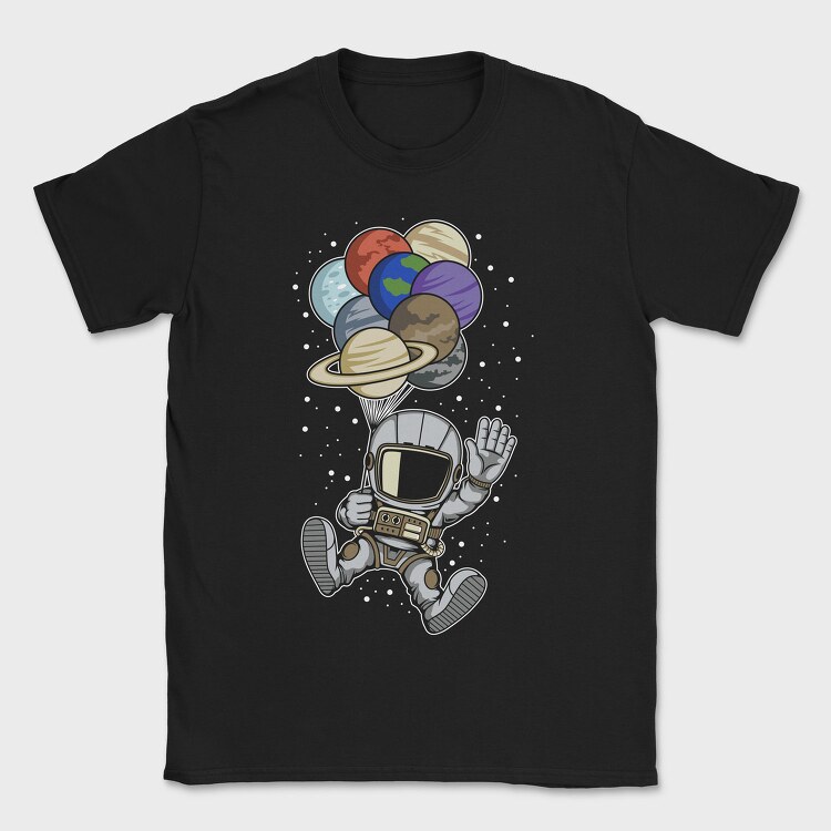 Space Explorer 1, Tricou Barbati (Unisex)